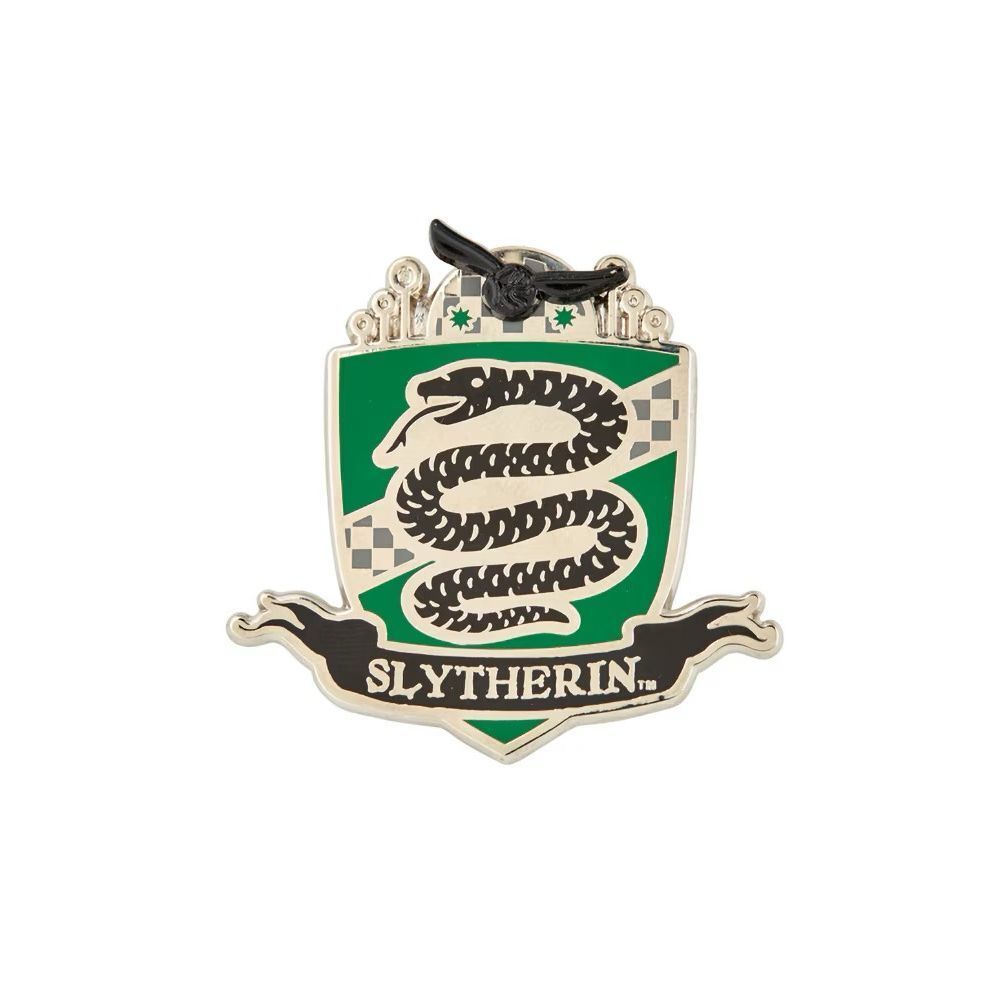 Slytherin Quidditch Crest‎ Metal Pin